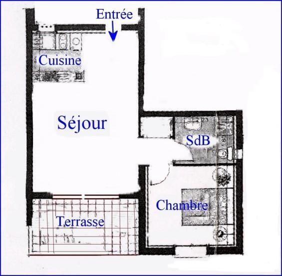 Residence Monte Marina Conca Pokoj fotografie